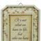 Vintage Floral Life Quote Wall Sign by Ashland&#xAE; 